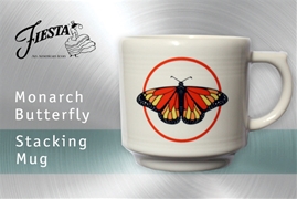 Fiesta Monarch Butterfly Stacking Mug